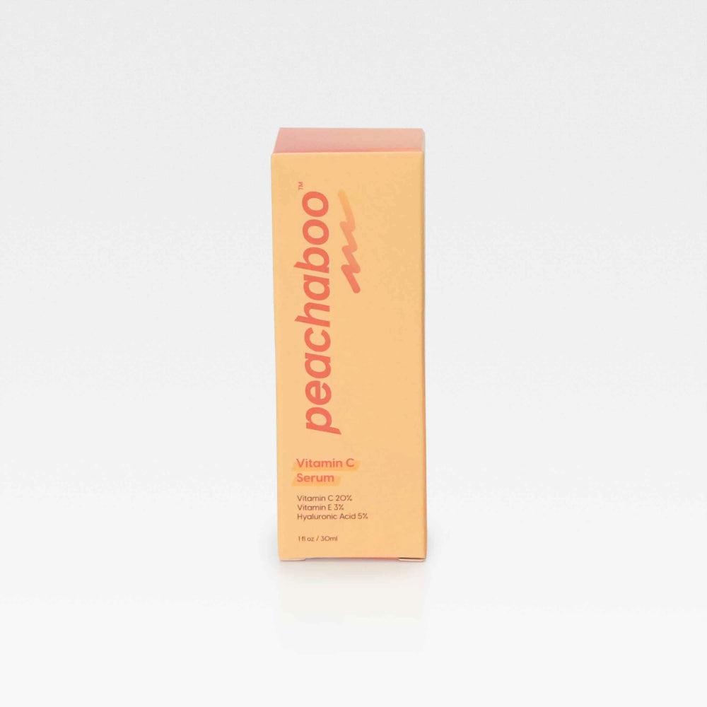 Peachaboo Vitamin C Serum Box front view