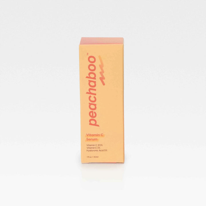 Peachaboo Vitamin C Serum Box front view