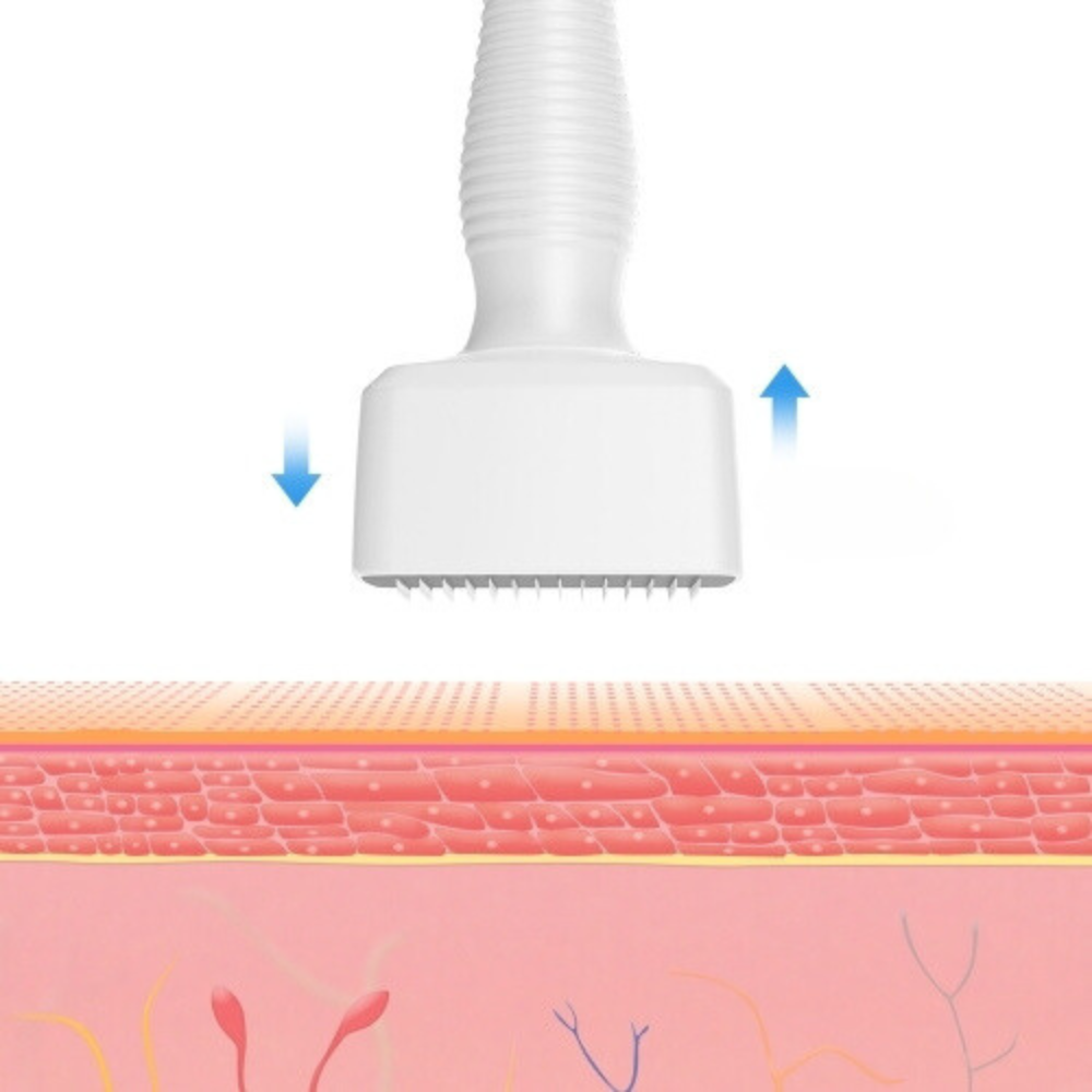 illustration of how the derma stamp work