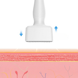 illustration of how the derma stamp work