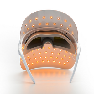 Dr. Pen Zobelle Glow LED Light Therapy Mask back view orange LED light