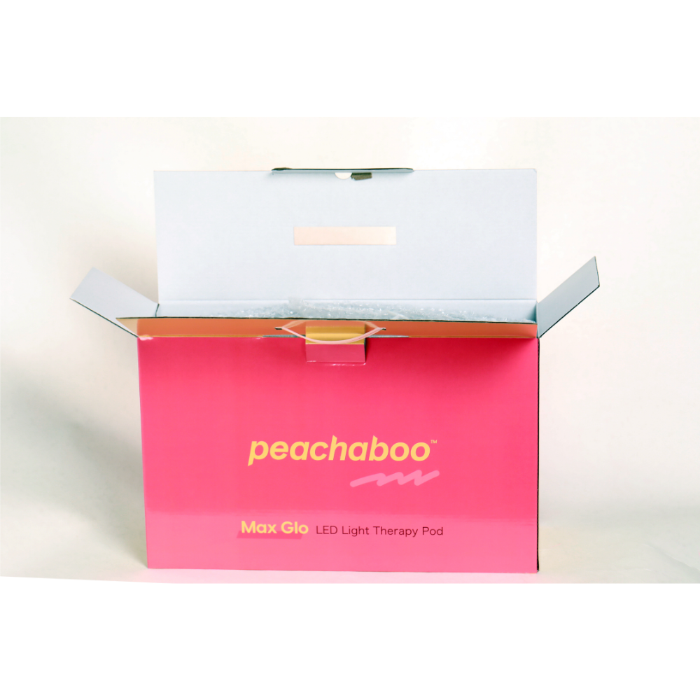 Peachaboo LED Light Therapy front view open box