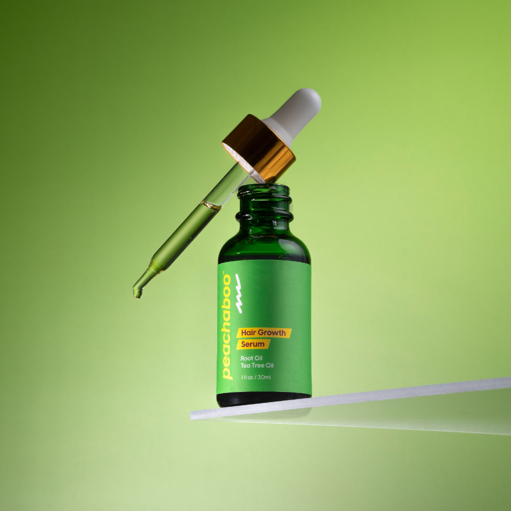 Peachaboo Hair Growth Serum 30ml – a scalp-focused serum that helps nourish and support healthy hair growth.