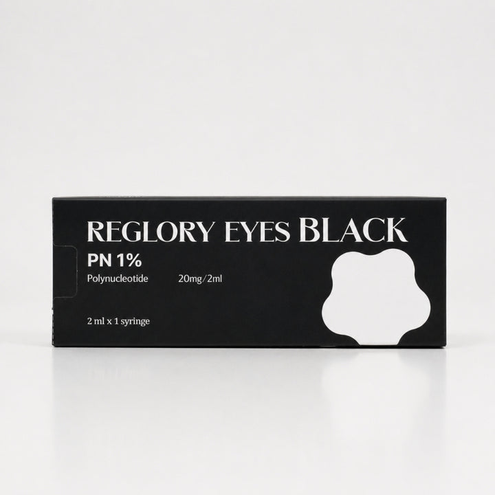 Reglory Eyes Black PN 1% polynucleotide 2 ml syringe box packaging
