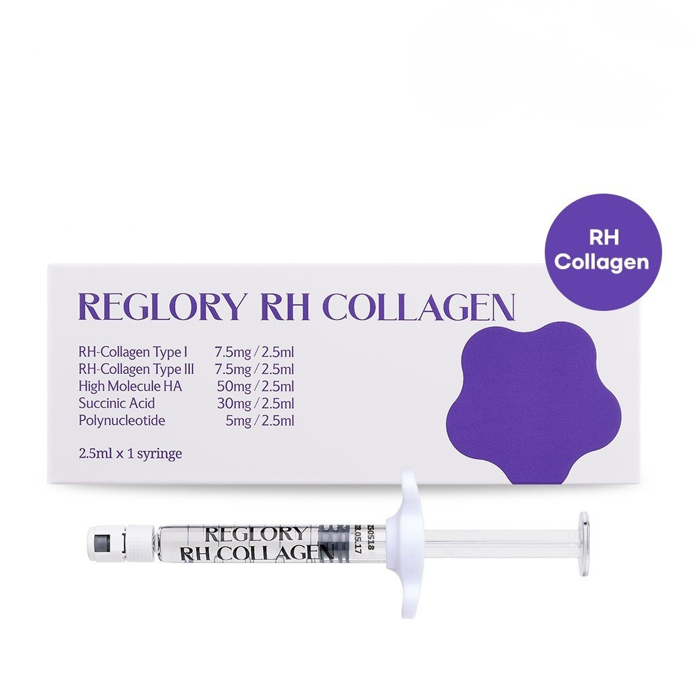 Reglory RH COLLAGEN Skin Revitalizer packaging and syringe