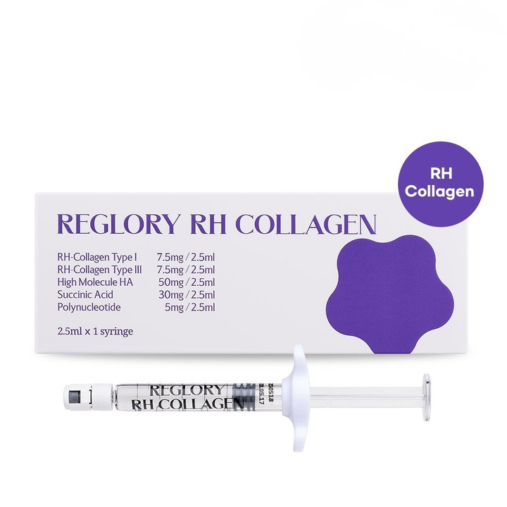 Reglory RH COLLAGEN Skin Revitalizer packaging and syringe