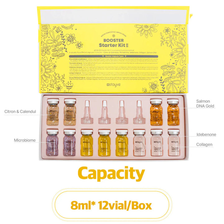 Stayve Booster Starter Kit 2 (Microneedling Ampoule)