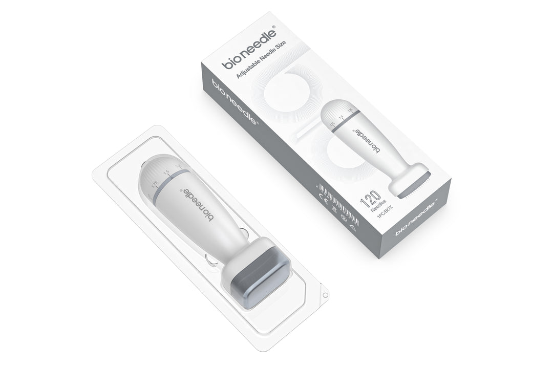 Bio Needle Adjustable Derma Stamp Micro Needling Tool For Hair Growth