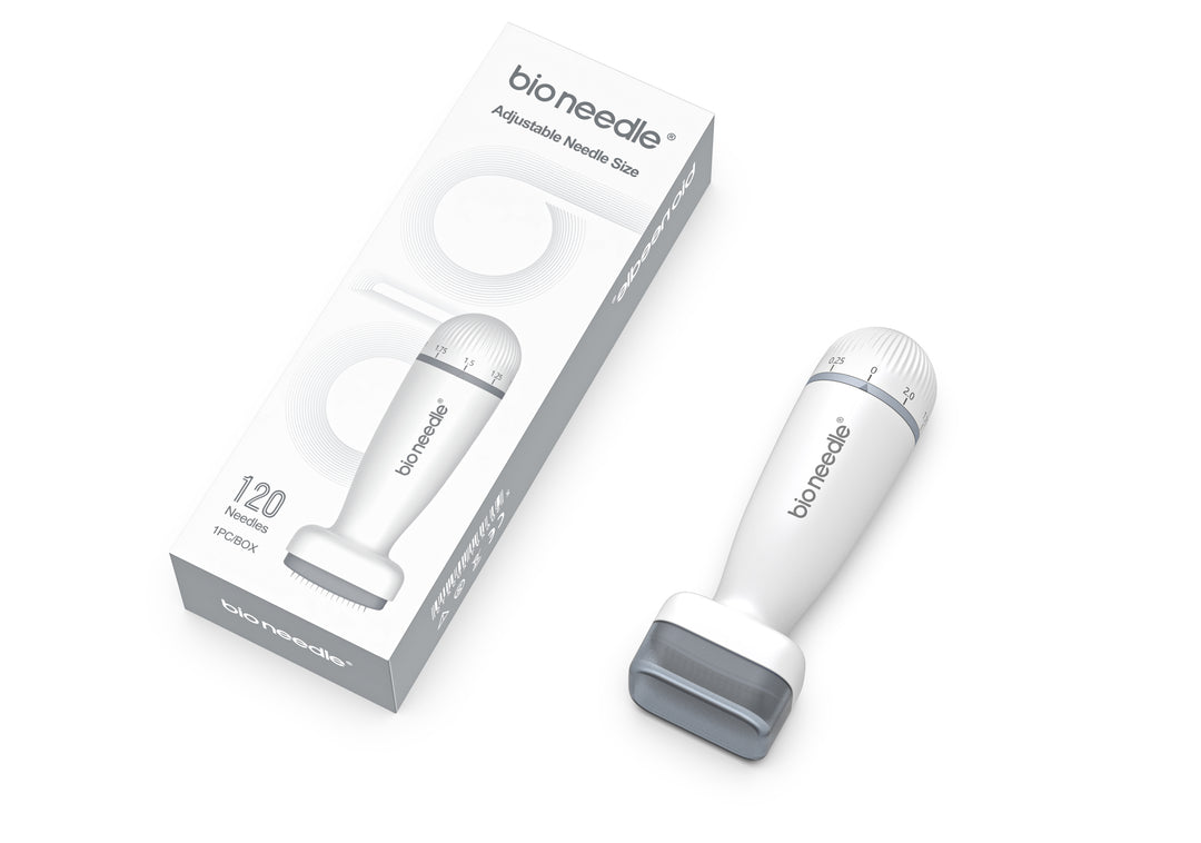 Bio Needle Adjustable Derma Stamp Micro Needling Tool For Hair Growth