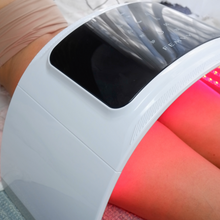 Load image into Gallery viewer, a woman using Femvy LED Light Therapy Pod
